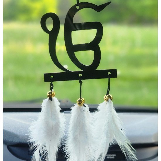 Ek Onkar Dream Catcher Car Hangings (2 colors)