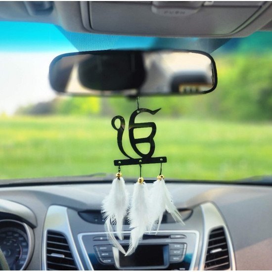 Ek Onkar Dream Catcher Car Hangings (2 colors)