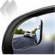 Wide Angle Fan Shape Frameless Blind Spot Mirror 360° Adjustable Anti Scratch (Pack of 2)