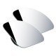 Wide Angle Fan Shape Frameless Blind Spot Mirror 360° Adjustable Anti Scratch (Pack of 2)