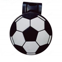 Universal Car Steering Wheel Booster - White/ Black Football
