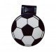 Universal Car Steering Wheel Booster - White/ Black Football Universal Car Steering Wheel Booster - White/ Black Football