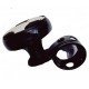Universal Car Steering Wheel Booster - White/ Black Football Universal Car Steering Wheel Booster - White/ Black Football