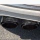 Forged Carbon Fiber Dual Exhaust Tail Tip 2.5 Inch Inlet 3.5 Inch Outlets – Stainless Steel | Universal Fit