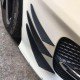 Car Front Bumper Spoiler Fin Canards 6 Pack | Universal Fit | Carbon Fiber & Black Car Front Bumper Spoiler Fin Canards 6 Pack | Universal Fit | Carbon Fiber & Black