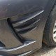 Car Front Bumper Spoiler Fin Canards 6 Pack | Universal Fit | Carbon Fiber & Black Car Front Bumper Spoiler Fin Canards 6 Pack | Universal Fit | Carbon Fiber & Black
