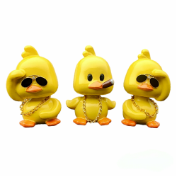 Shaking Head Gangster Ducks for Car Dashboard (3 styles)