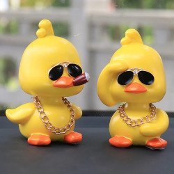 Shaking Head Gangster Ducks for Car Dashboard (3 styles)
