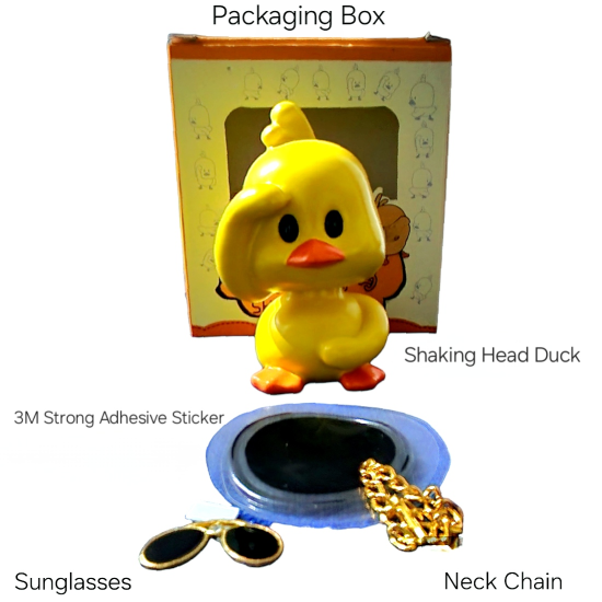 Shaking Head Gangster Ducks for Car Dashboard (3 styles) Shaking Head Gangster Ducks for Car Dashboard (3 styles)