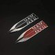 GTD 3D Metal Emblems Pair - Universal Fit (2 colors) 