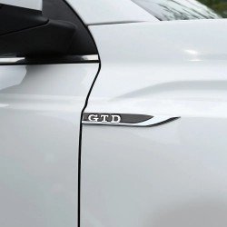 GTD 3D Metal Emblems Pair - Universal Fit (2 colors) GTD 3D Metal Emblems Pair - Universal Fit (2 colors)
