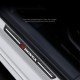 Real Carbon Fiber Honda Door Sill Protectors 4 Door Set – Anti Slip & Anti Scratch | Honda Sill Guards Black Carbon Fiber