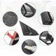 Carbon Fiber Rear Window Louvers for Honda Civic 2016-2021 | Pack of 2