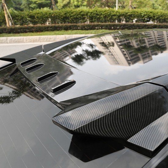 Carbon Fiber Rear Roof Spoiler Wing For Honda Civic Sedan ( 2016 -2021) Carbon Fiber Rear Roof Spoiler Wing For Honda Civic Sedan ( 2016 -2021)