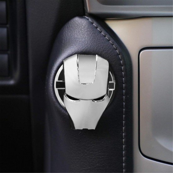 Iron Man Car Engine Start Stop Button Flip Covers - Universal Fit (8 Colors)