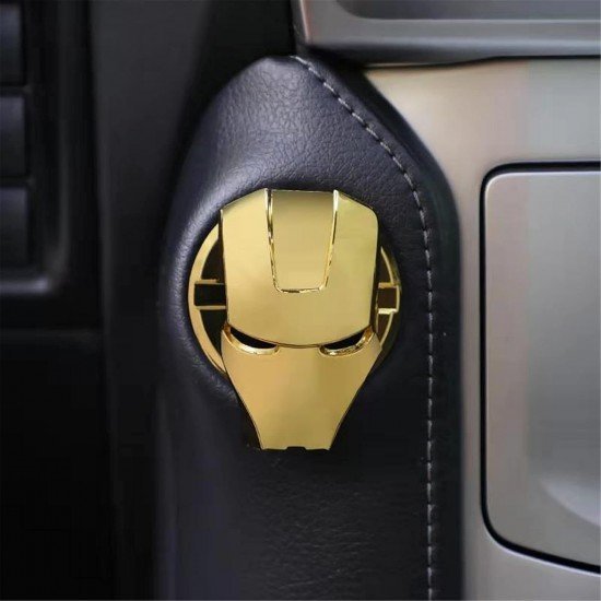 Iron Man Car Engine Start Stop Button Flip Covers - Universal Fit (8 Colors)