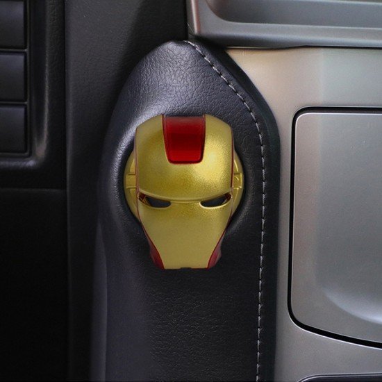 Iron Man Car Engine Start Stop Button Flip Covers - Universal Fit (8 Colors)