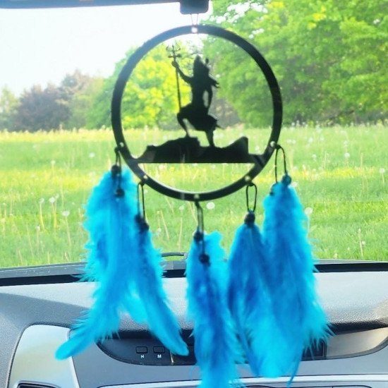 Jatadhaari Shiv Dream Catcher Car Hangings (2 colors) Jatadhaari Shiv Dream Catcher Car Hangings (2 colors)