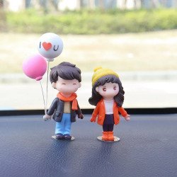 Ms. & Mr. Car Dashboard Miniature`s