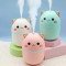Cute Kitten Car Humidifier with Color LED - 250ml