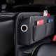Premium Leather Car Seat Gap Organizer Universal Fit – Black Premium Leather Car Seat Gap Organizer Universal Fit – Black