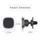 Magnetic Air Vent Clip Car Phone Holder - N45 Magnets Magnetic Air Vent Clip Car Phone Holder - N45 Magnets