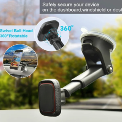Telescopic Magnetic Car Phone Holder - N45 Magnets Telescopic Magnetic Car Phone Holder - N45 Magnets