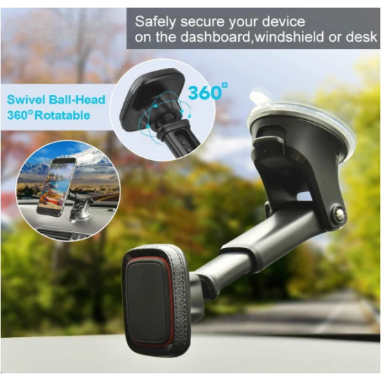 Telescopic Magnetic Car Phone Holder - N45 Magnets Telescopic Magnetic Car Phone Holder - N45 Magnets