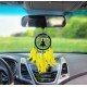 Meditating Buddha Dream Catcher Car Hangings (3 colors)