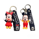 Mickey Minnie Car Key Chain Red - Cute Disney Inspired Keyring Mickey Minnie Car Key Chain Red - Cute Disney Inspired Keyring