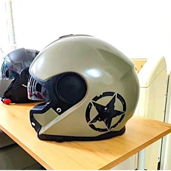 Military Star Automobile Decals | Universal Vinyl Car Stickers (5 Colors) Military Star Automobile Decals | Universal Vinyl Car Stickers (5 Colors)