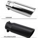 Universal Fit Exhaust Pipe Tail Tips - 2.5 Inch Inlet & 3 Inch Outlet (2 Colors) Universal Fit Exhaust Pipe Tail Tips - 2.5 Inch Inlet & 3 Inch Outlet (2 Colors)