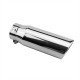 Universal Fit Exhaust Pipe Tail Tips - 2.5 Inch Inlet & 3 Inch Outlet (2 Colors) Universal Fit Exhaust Pipe Tail Tips - 2.5 Inch Inlet & 3 Inch Outlet (2 Colors)
