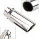 Universal Fit Exhaust Pipe Tail Tips - 2.5 Inch Inlet & 3 Inch Outlet (2 Colors) Universal Fit Exhaust Pipe Tail Tips - 2.5 Inch Inlet & 3 Inch Outlet (2 Colors)