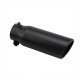 Universal Fit Exhaust Pipe Tail Tips - 2.5 Inch Inlet & 3 Inch Outlet (2 Colors) Universal Fit Exhaust Pipe Tail Tips - 2.5 Inch Inlet & 3 Inch Outlet (2 Colors)
