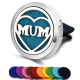 Designer Car Air Vent Freshener Clips with Scent Pads