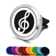 Designer Car Air Vent Freshener Clips with Scent Pads