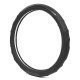 Premium Nappa Leather Steering Wheel Cover 38CM Universal Fit – Black & Black/Red Premium Nappa Leather Steering Wheel Cover 38CM Universal Fit – Black & Black/Red