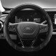 Premium Nappa Leather Steering Wheel Cover 38CM Universal Fit – Black & Black/Red Premium Nappa Leather Steering Wheel Cover 38CM Universal Fit – Black & Black/Red