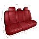 Premium Nappa Leather Diamond Cut Universal Fit Car Seat Covers (5 Seater Set) Wine Red Premium Nappa Leather Diamond Cut Universal Fit Car Seat Covers (5 Seater Set) Wine Red