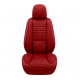 Premium Nappa Leather Diamond Cut Universal Fit Car Seat Covers (5 Seater Set) Wine Red Premium Nappa Leather Diamond Cut Universal Fit Car Seat Covers (5 Seater Set) Wine Red