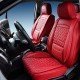 Premium Nappa Leather Diamond Cut Universal Fit Car Seat Covers (5 Seater Set) Wine Red Premium Nappa Leather Diamond Cut Universal Fit Car Seat Covers (5 Seater Set) Wine Red