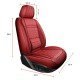 Premium Nappa Leather Diamond Cut Universal Fit Car Seat Covers (5 Seater Set) Wine Red Premium Nappa Leather Diamond Cut Universal Fit Car Seat Covers (5 Seater Set) Wine Red
