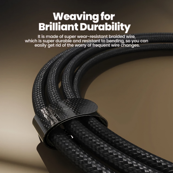 2.4A Fast Charge Lightning Cable with Digital Display (1M Black)