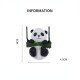 Swinging Panda Car Pendant Hanging for Rear View Mirror Decoration