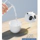 Adorable Panda Car Humidifier with Color LED - 220ml