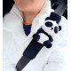 Panda Car Seat Belt Covers Pack of 2 – Soft Plush Cotton 