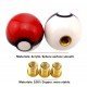 Pikachu Pokeball Car Gear Shift Knob – Aluminum Acrylic & Brass