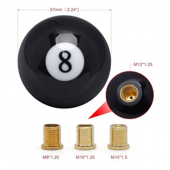 Billiards 8 Ball Car Gear Shift Knob Billiards 8 Ball Car Gear Shift Knob