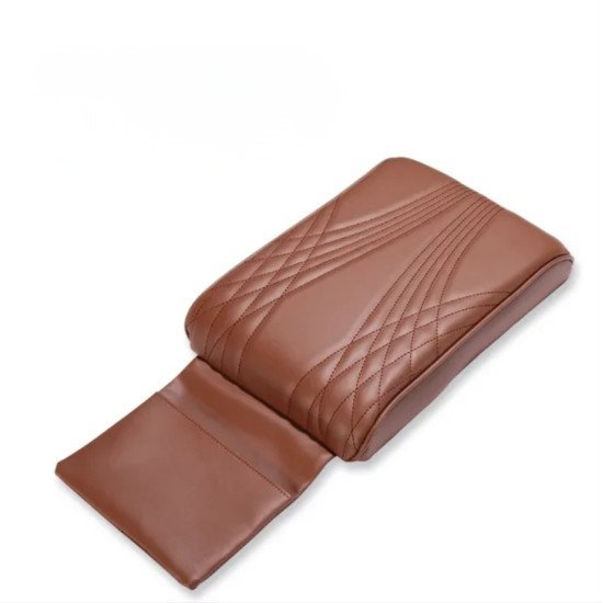 Premium Leather Car Armrest Cushion with Pocket - Center Console Pad Premium Leather Car Armrest Cushion with Pocket - Center Console Pad